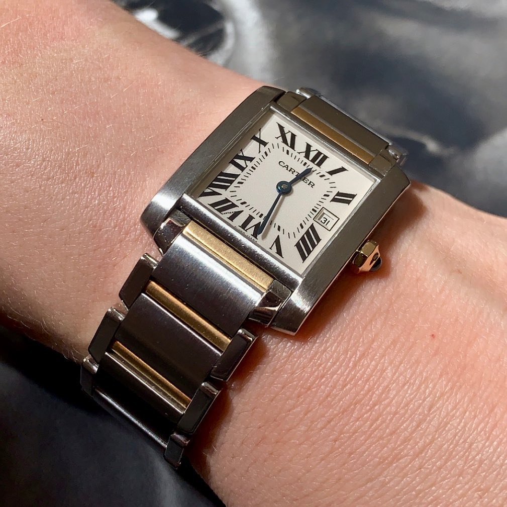 Relógio Cartier Tank Francaise